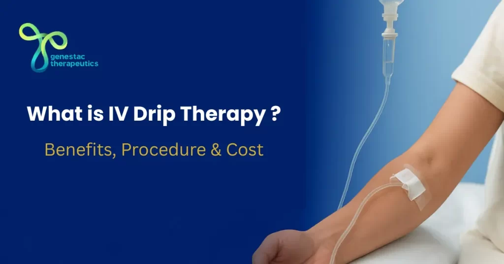 IV drip therapy - Genestac Therapeutics